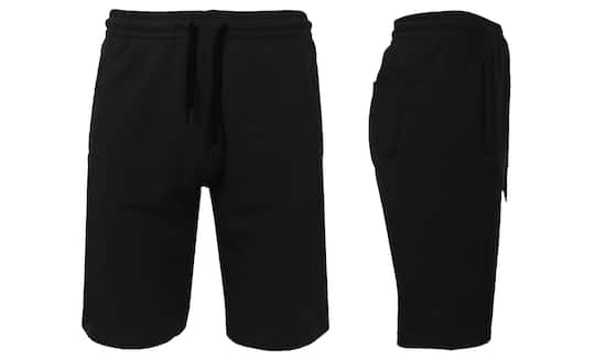 Galaxy By Harvic Men's Classic Jogger Lounge Shorts
